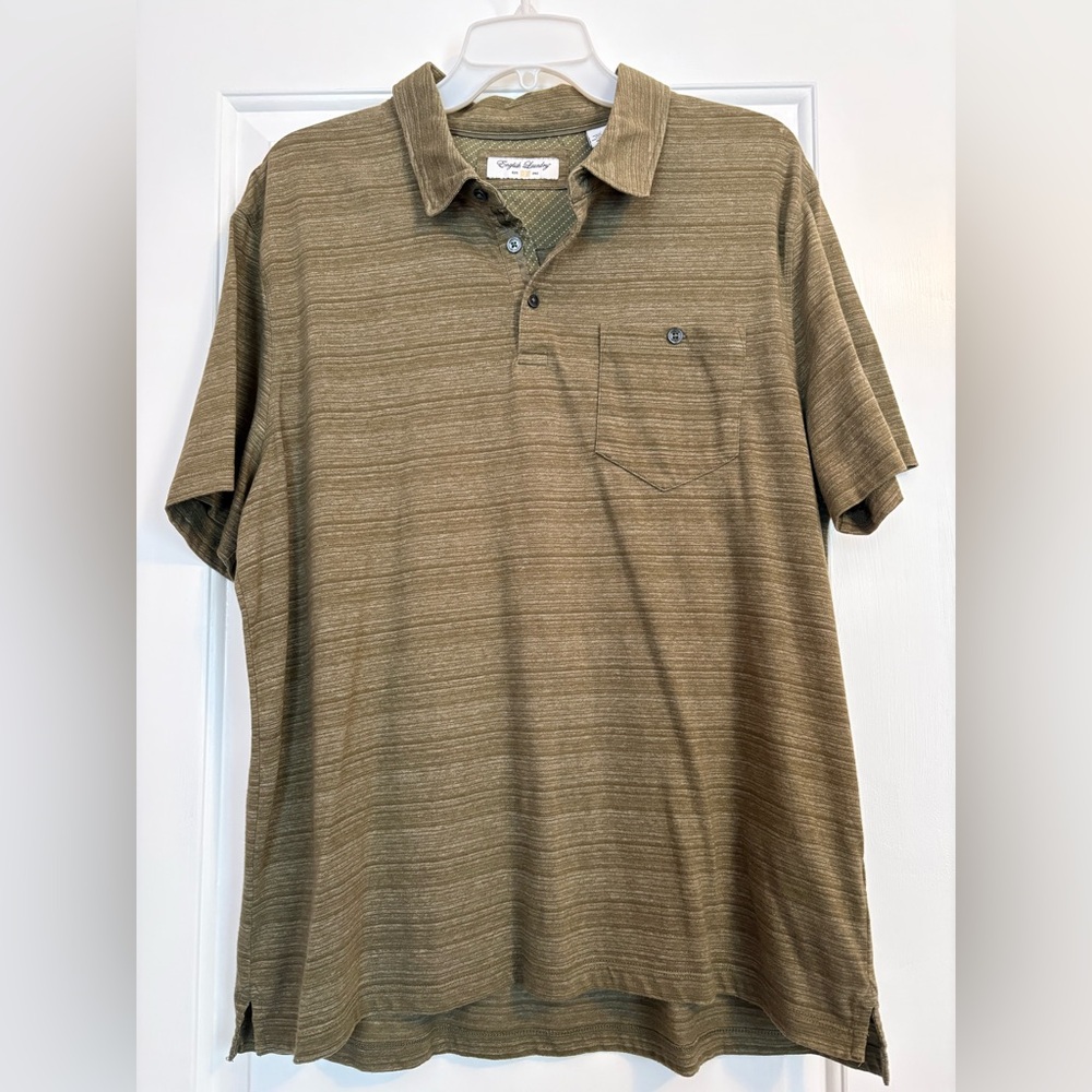 📣‼️ 5 for $25! 📣‼️ English Laundry Olive Green Polo Shirt